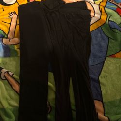 3 black leggings set in size medium