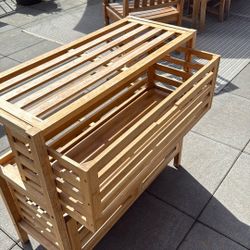 Outdoor Bamboo Storage Unit