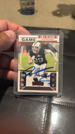 Max Crosby auto