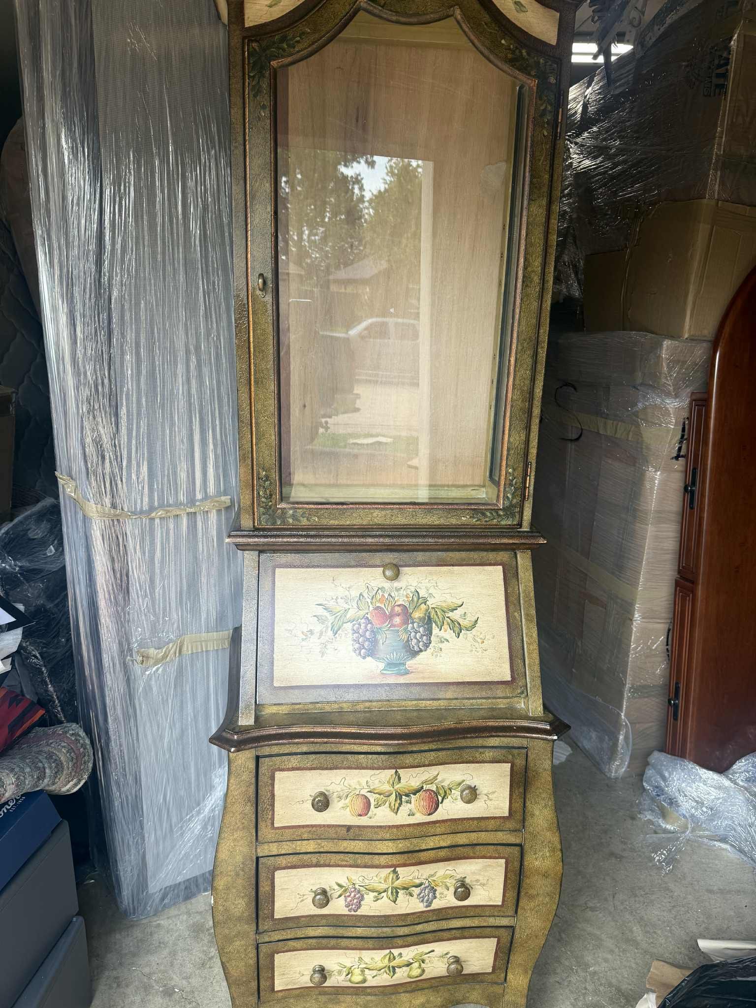 Vintage Italian 19th Century Cabinet (2pcs)