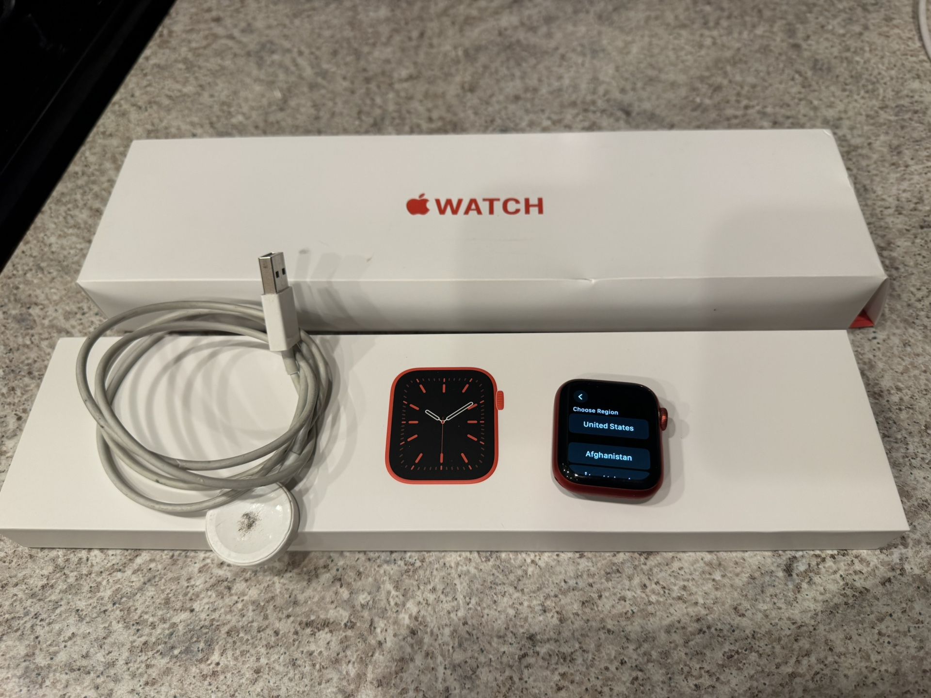 Red Edition Apple Watch Series 6 40mm