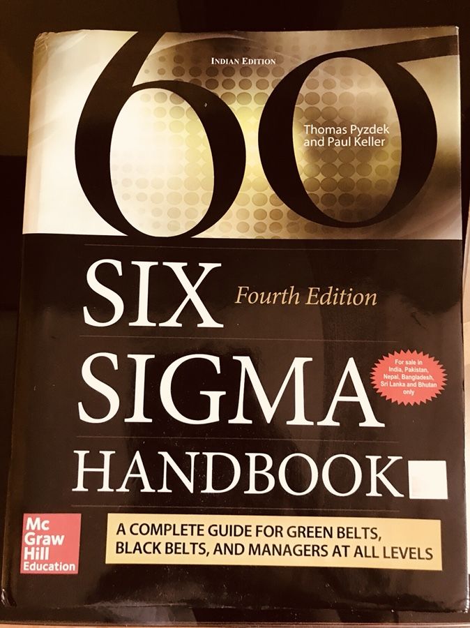 The six sigma handbook fourth edition