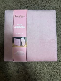 Juicy couture storage cube