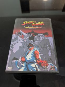 Street Fighter Alpha The Movie anime DVD