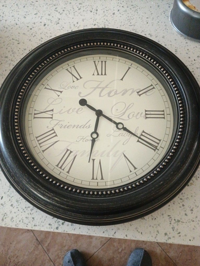 Battery Clock