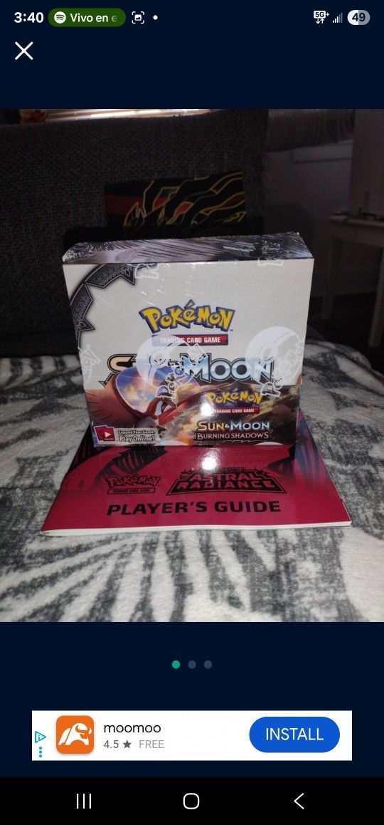 Burning Shadows Booster Box