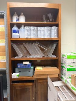 Wood cabinet