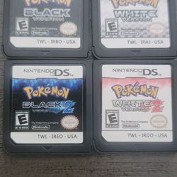 Pokemon Black/2 White/2 Set Ds