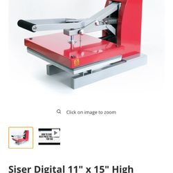 Siser Heat Press 