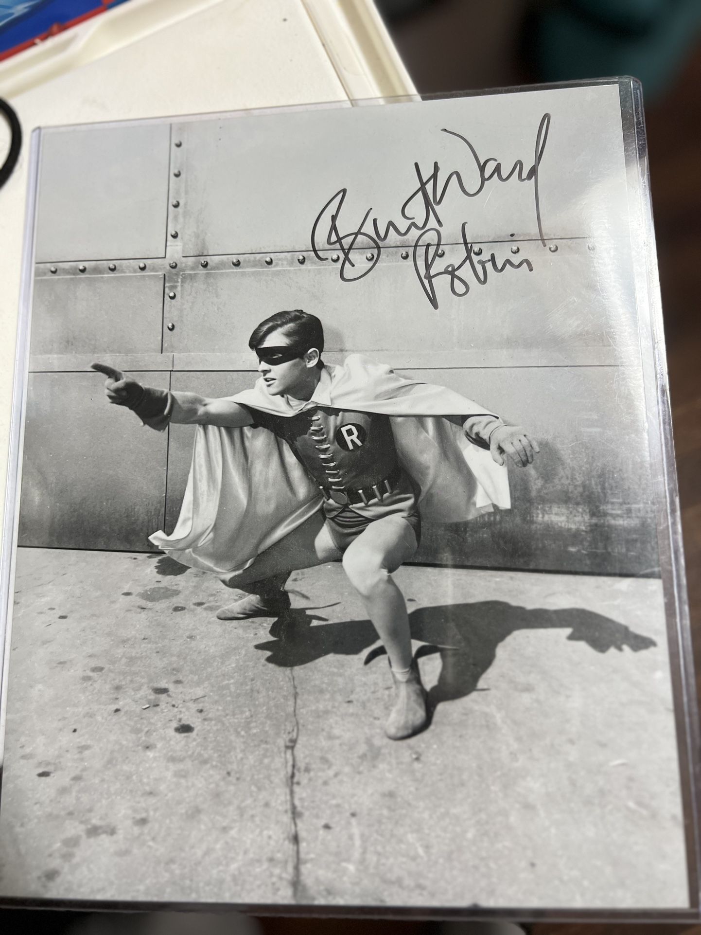 Burt Ward 1960s Batman Tv Series Signed Autograph