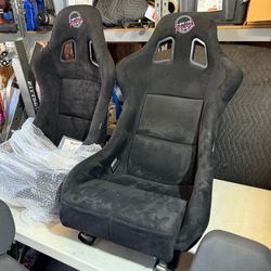 NRG Prisma Bucket Seats Medium and Small
