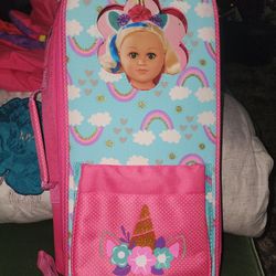 American Doll Size Bookbag New With Tags
