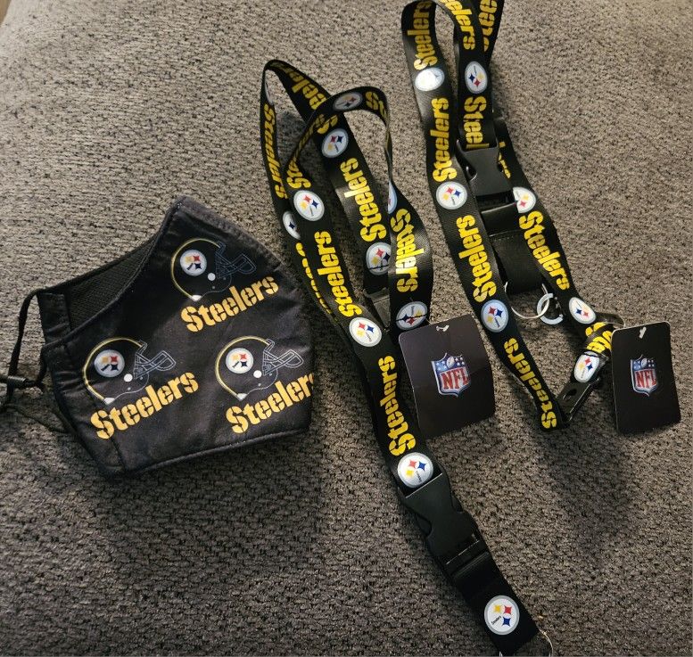 key chains and face masks