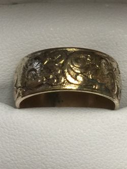 Ring Band 1/30 Gold Plated, Size 5