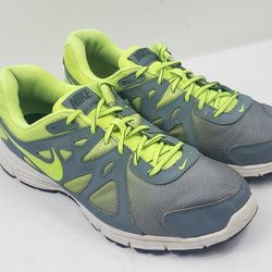 Nike Mens Revolution 2 Premium 724923-410 Gray Running Shoes Sneakers Size 12