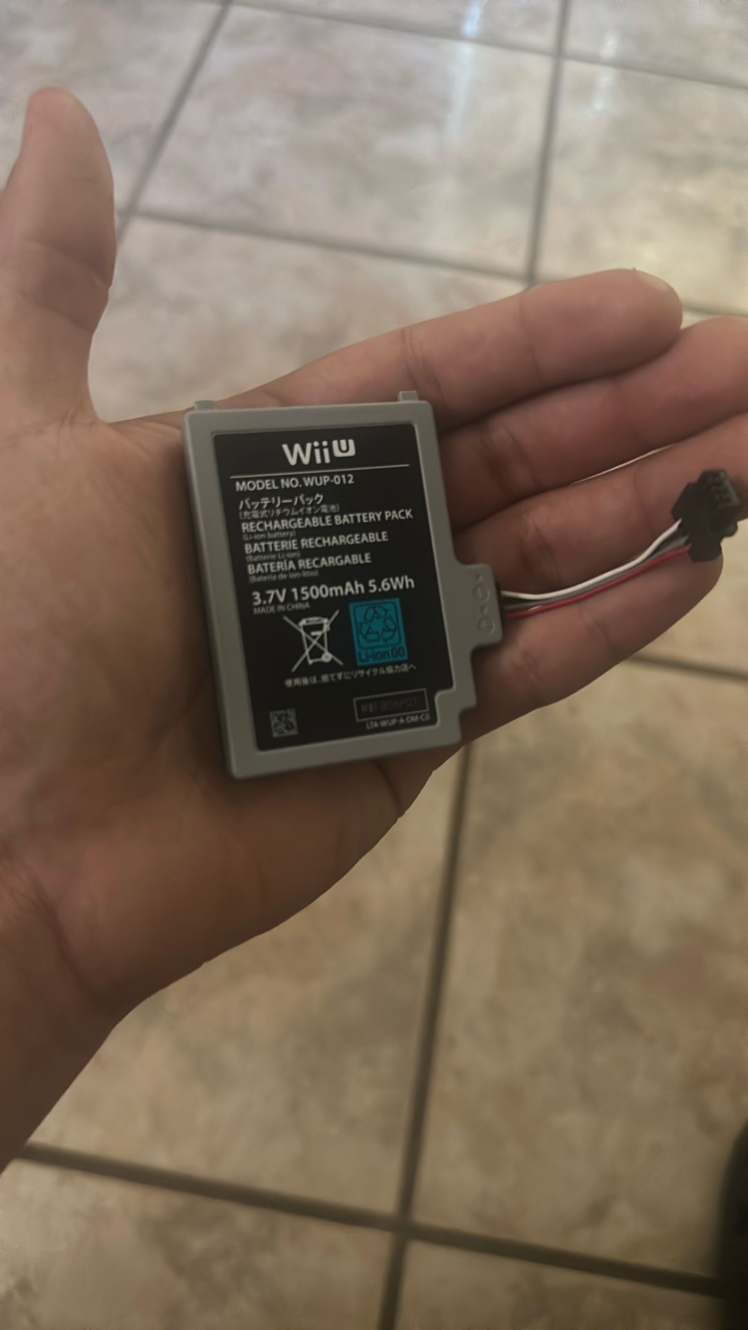 Wii U Battery