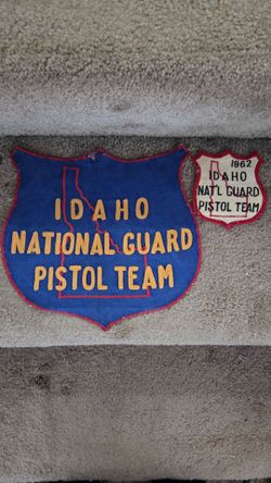 Vintage National Guard cloth patches