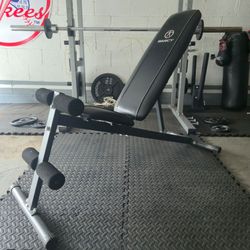 Marcy Adjustable Weight Bench – Incline/Decline/Flat – Excellent Condition