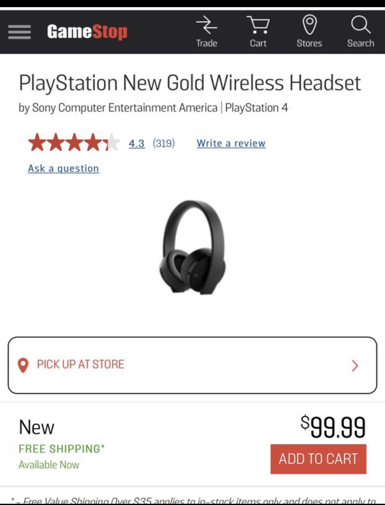 Ps4 wireless headphones