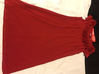 Ladies size 8 new with tags aa studio dress with rosettes