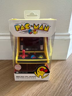 Pac-Man My Arcade Micro Player Retro Arcade Game – Works Great w/ Box