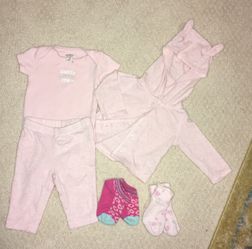 Bunch Of Baby Clothes Onesie