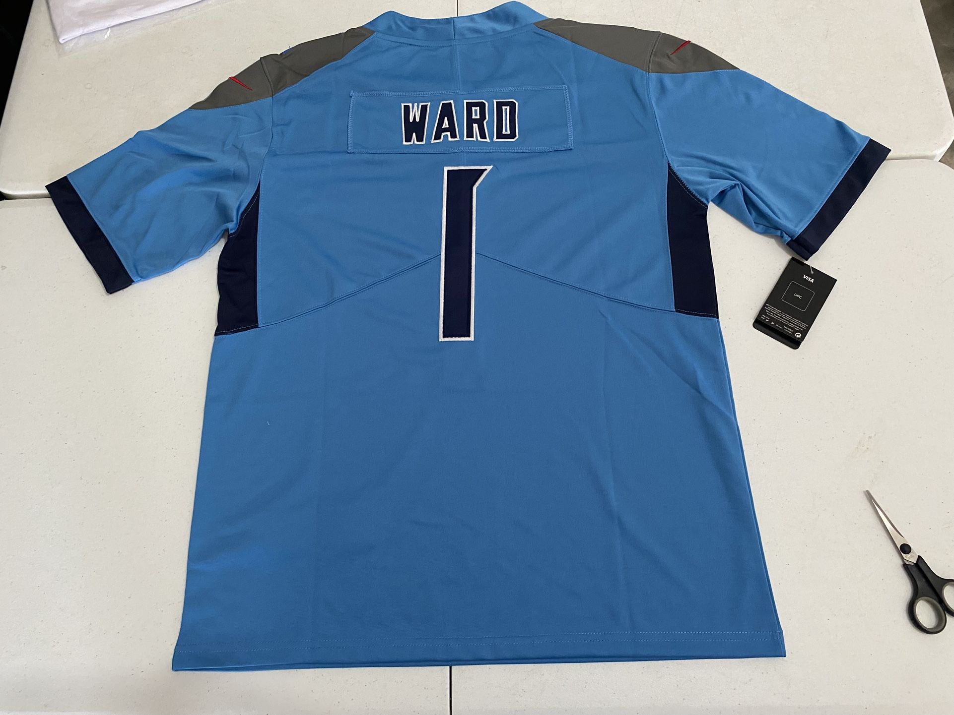 Tennessee Titans #1 Ward Adult Sizes Small Up To 3XL
