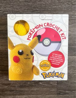 Pokemon Crochet Pikachu Kit - by Sabrina Somers