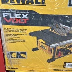 Dewalt Flexvolt 8-1/4 Table Saw Tool Only 