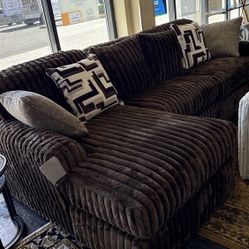 2 Piece  Sectional On Sale