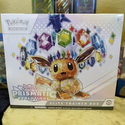Prismatic Evolution Elite Trainer Box