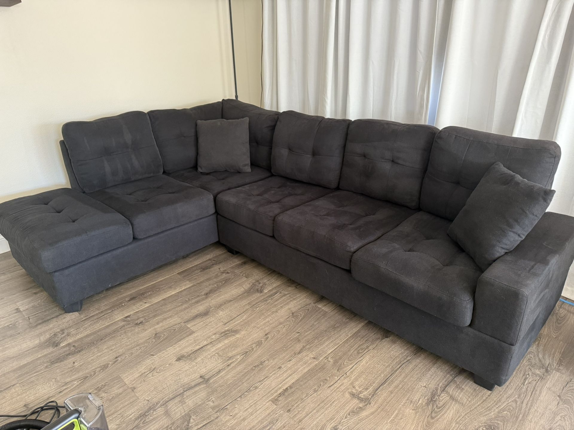 Black Sectional Couch