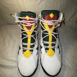 Jordan 7 True Flight White Fir Amarillo 