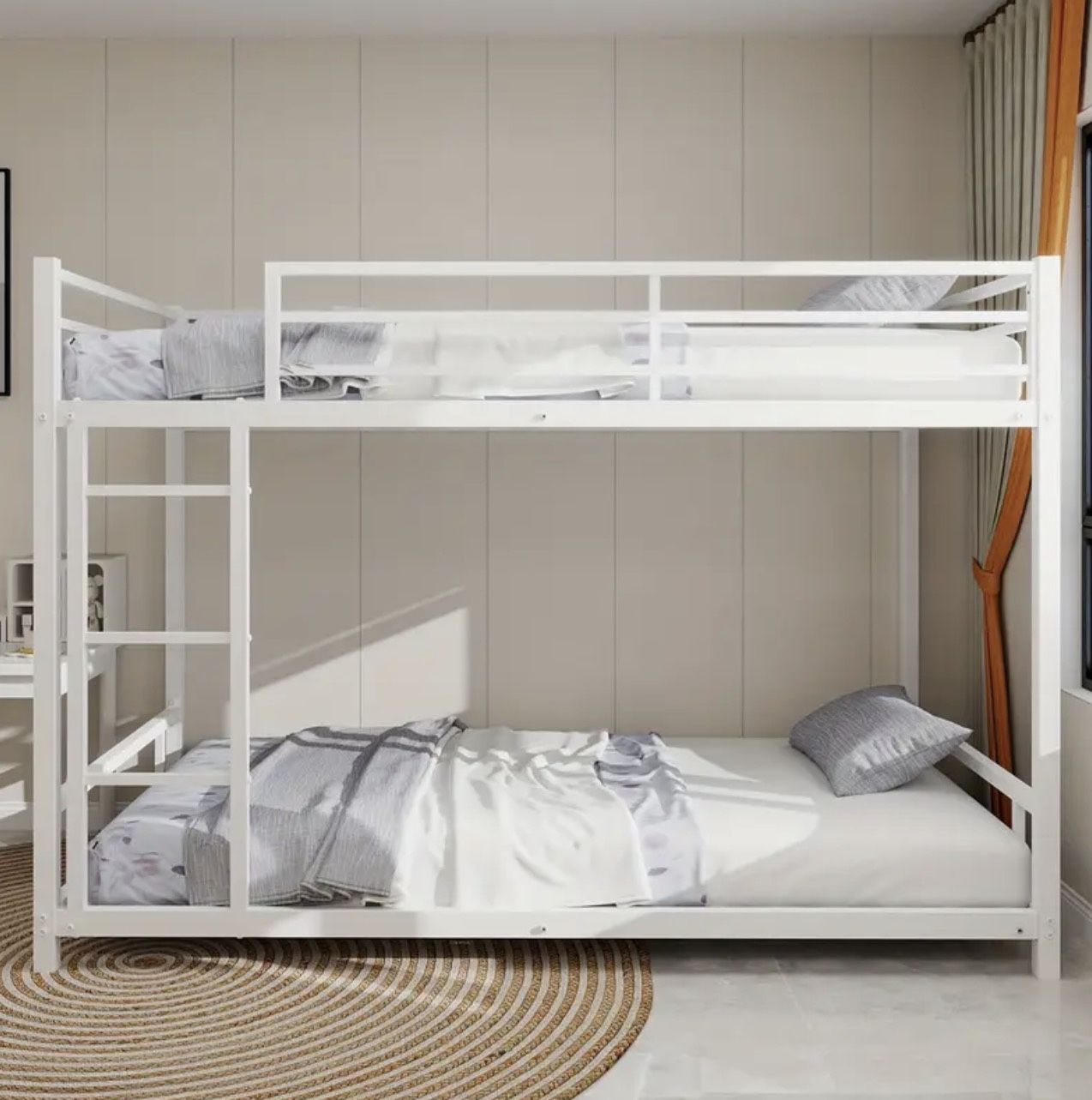 White Bunk Bed