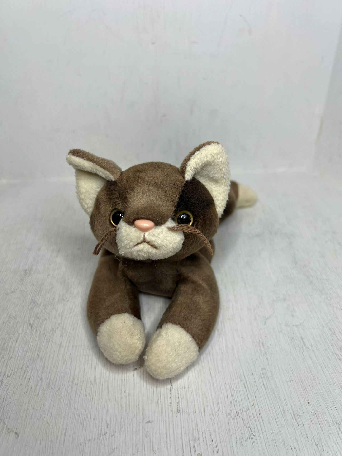 Rare 1997 Pounce Ty Beanie Babies with Errors - Retired