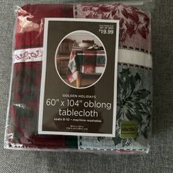 Christmas tablecloth