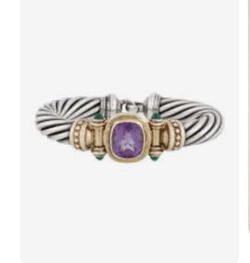 David Yurman 14k And 925 Silver 10mm