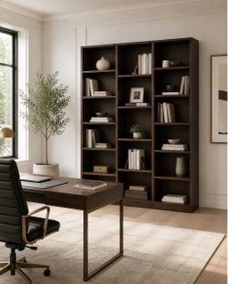 Bookshelf, Large Bookshelf with 17 Display Shelves Tall Bookcases and Bookshelves, 58.7'' Extra Wide Book Shelves, 5/6 Tier Shelves for Living Room, O