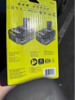 RYOBI @NEF Tro 4Ah 18V Lithium HIGH PERFORMANCE Batteries Piles au lithium 4 Ah de 18 V