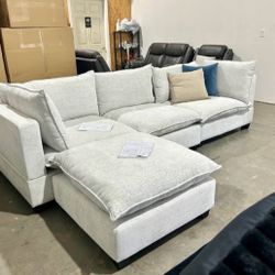 Beautiful Cloud Couch Modular Sectional / Fast Delivery