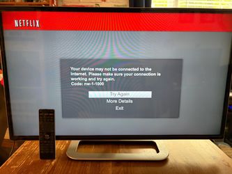 31in. Vizio smart tv