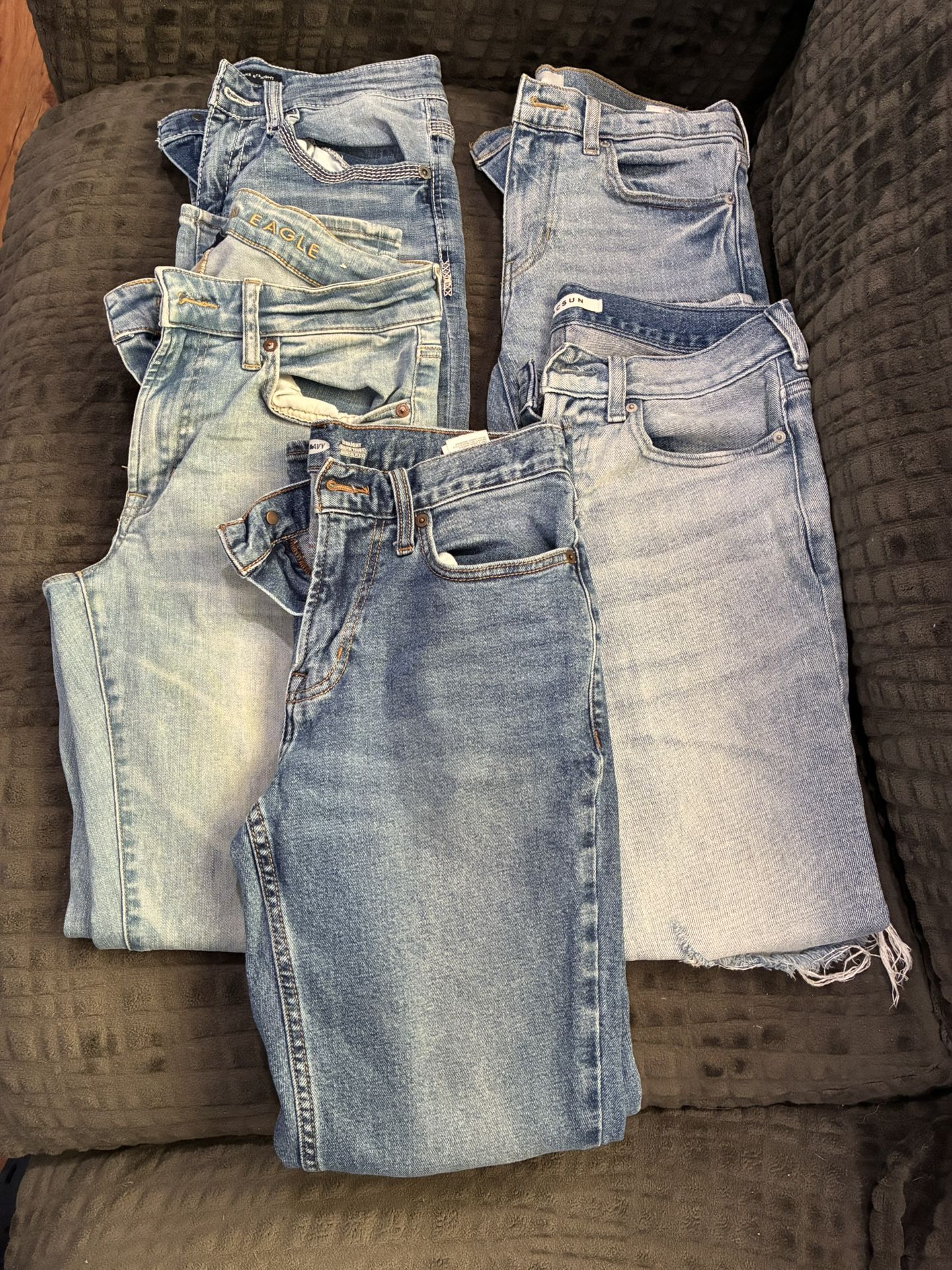 PacSun Old Navy American Eagle BKE Jeans Lot 30x30 30x32 28x30