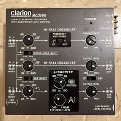 Clarion Crossover MCD 360