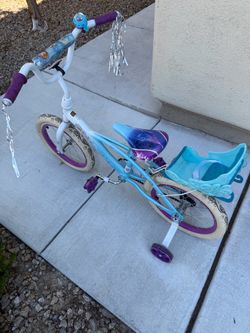Disney Frozen Kids Bike with Training Wheels