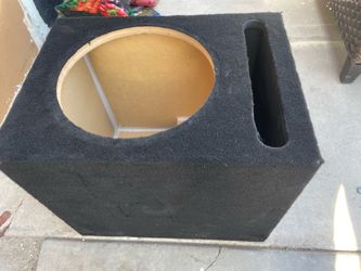 New 12” speaker box