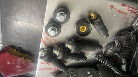 Dkj 50–70 Welding Wire Connectors And Two Extra Caps
