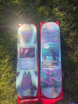 Pokémon TCG x Santa Cruz Skateboard Deck Umbreon & Scizor (2 Pack)