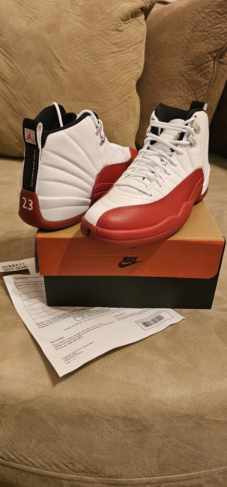 Jordan Retro 12 Cherry Red Blueberry Game Royal High Union Rare Maniere Dunk Air Cement OG Black Kobe Steel Chicago Max 1 3 4 5 6 7 8 9 10 1113 14