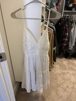 Summer Dress White Small