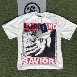 Hellstar Style “Lord & Savior” Graphic Tee – White